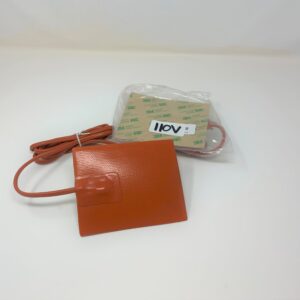 Heater pad for hydraulic tank