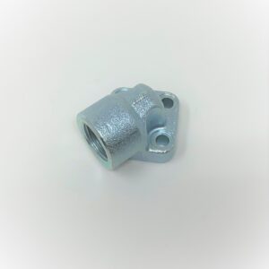 Hydraulic elbow for pump