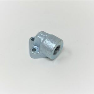 Hydraulic elbow for pump
