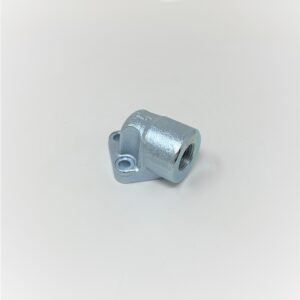 Hydraulic elbow for pump