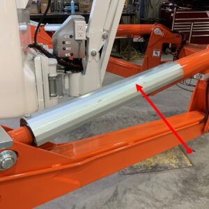 Outrigger cylinder Rod protection