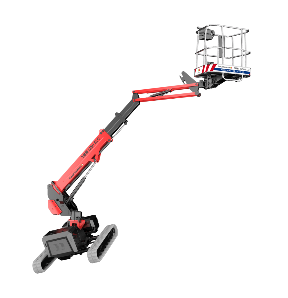 JIBBI40 bi-levelling tracked BoomLift